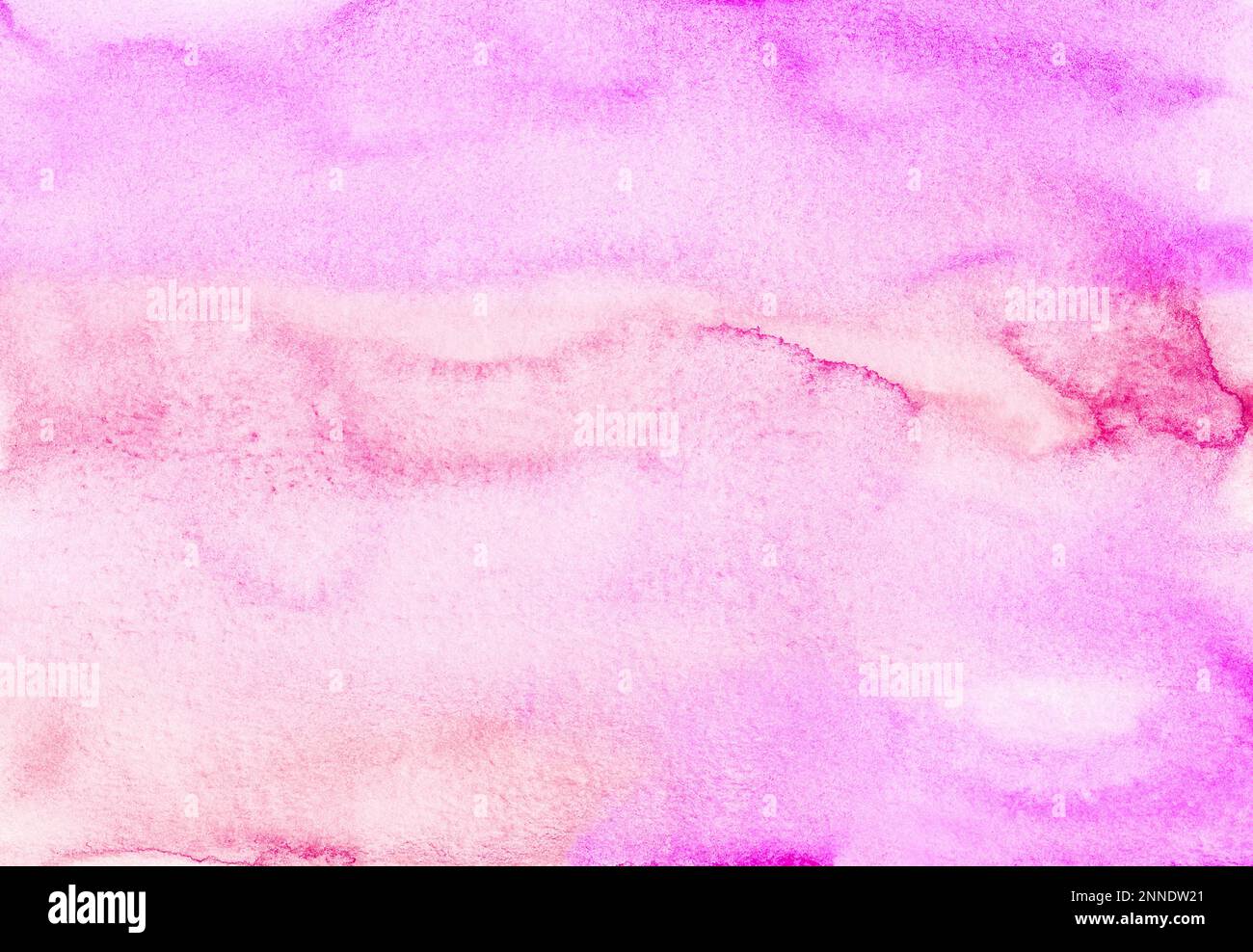 Sfondo con texture ad acquerello rosa con pennellate artistiche morbide per design e branding. Foto Stock