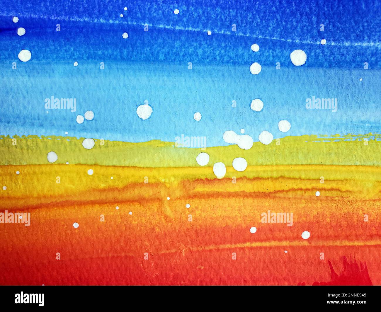 Multicolore blu, arancione, giallo, sfumatura astratta sfondo texture. Spazio di copia per banner, design, poster, sfondo. Acqua colorata ad alta risoluzione Foto Stock