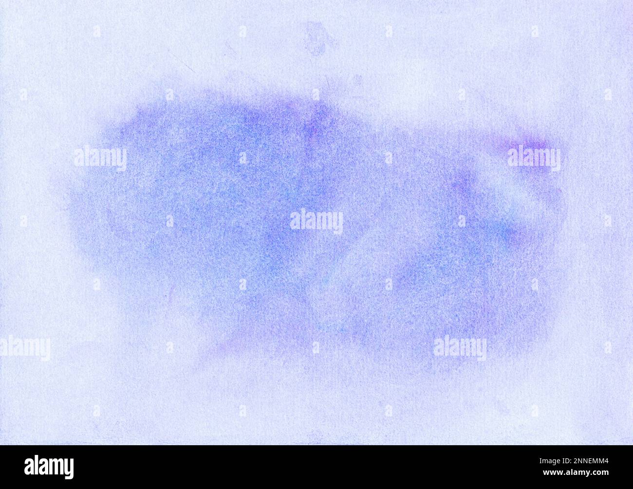 Sfondo colorato viola acquerello. Inchiostro viola chiaro. Sfondo dipinto a mano ad alta risoluzione per il design e il testo. Spazio di copia. Foto Stock