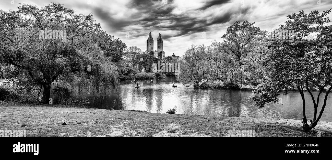Il Central Park di New York City, New York, Stati Uniti d'America Foto Stock