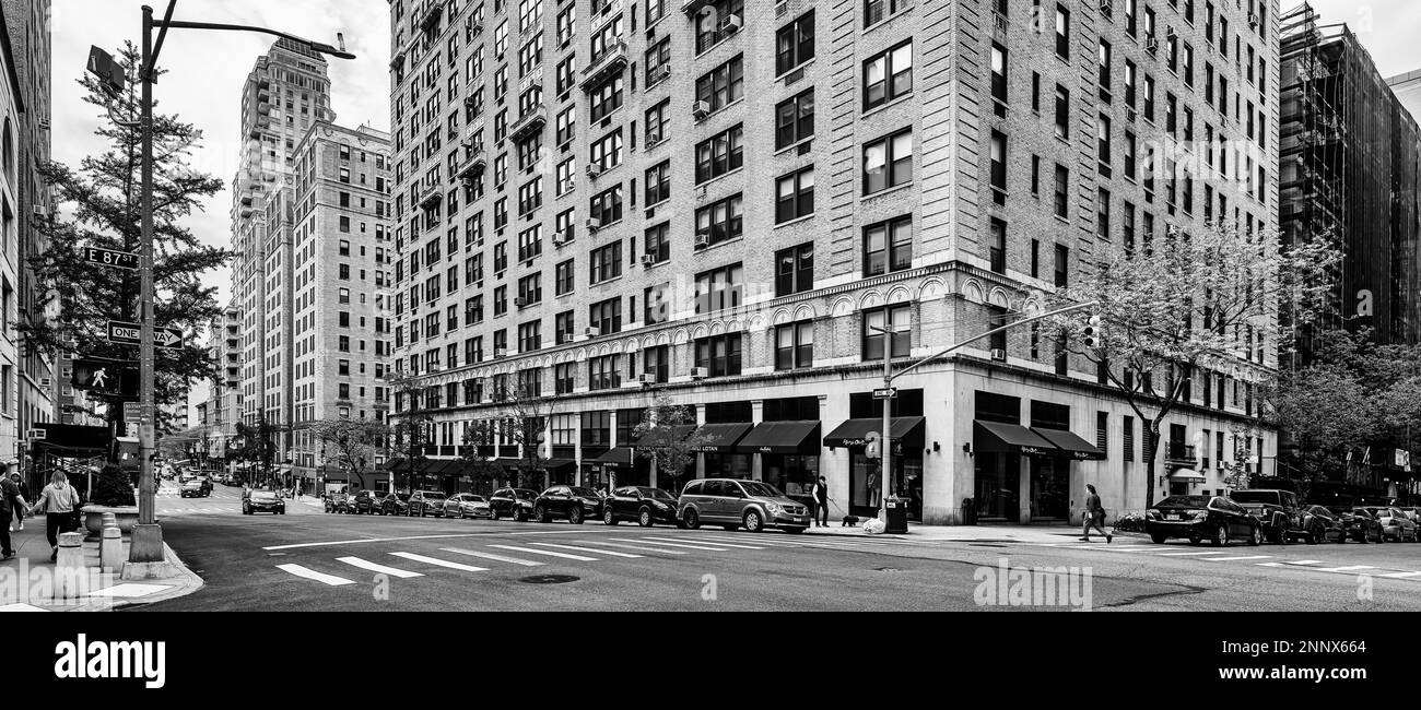 Madison Avenue, New York New York, Stati Uniti d'America Foto Stock
