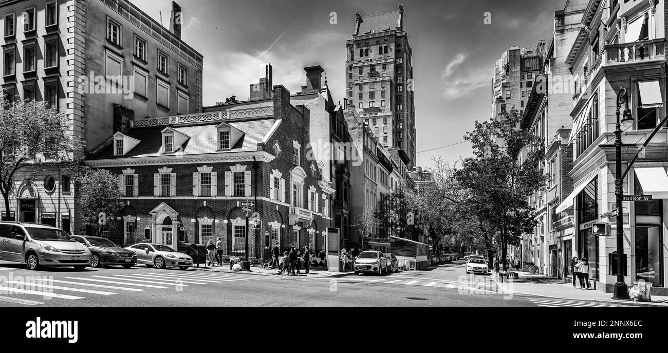 Madison Avenue, New York New York, Stati Uniti d'America Foto Stock
