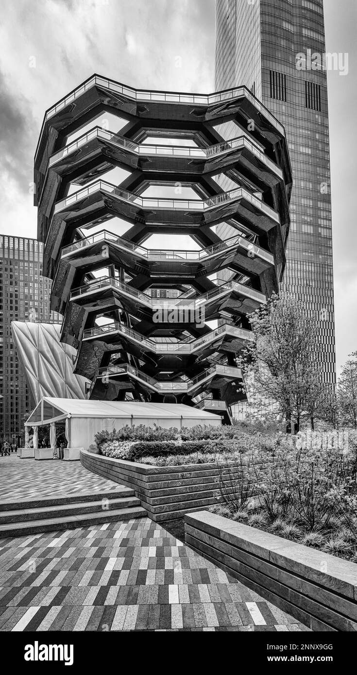 La nave, Hudson Yards, New York City, New York, USA Foto Stock