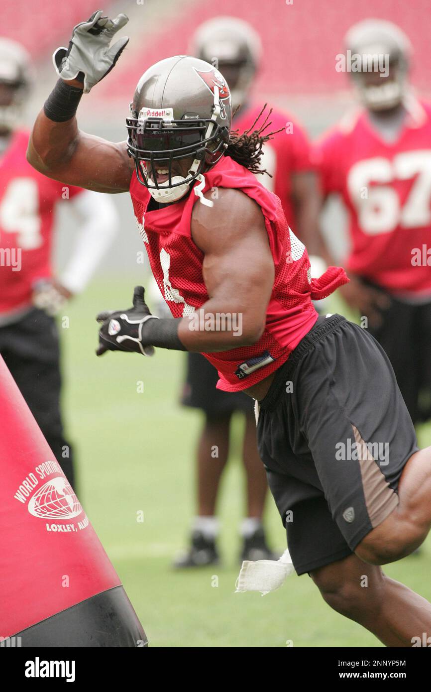 22 MAY 2008: Quincy Black of the Buccaneers during OTA's at