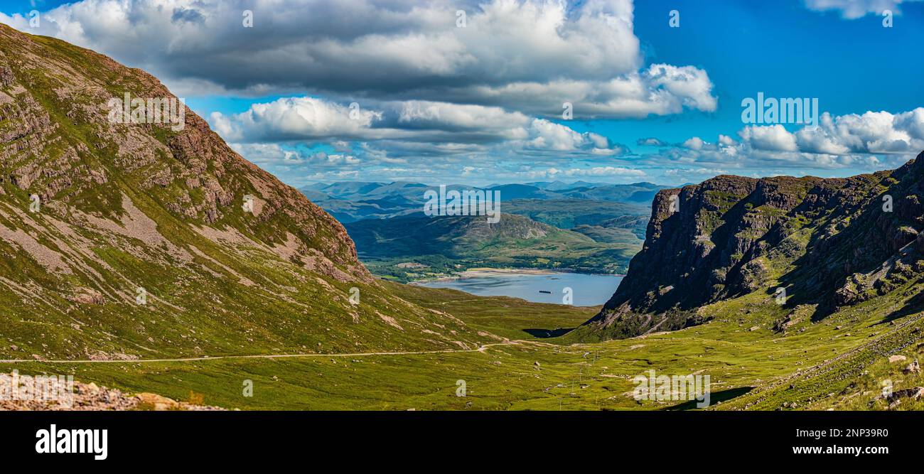 Montagne, colline e paesaggi lacustri, Scozia, Regno Unito Foto Stock