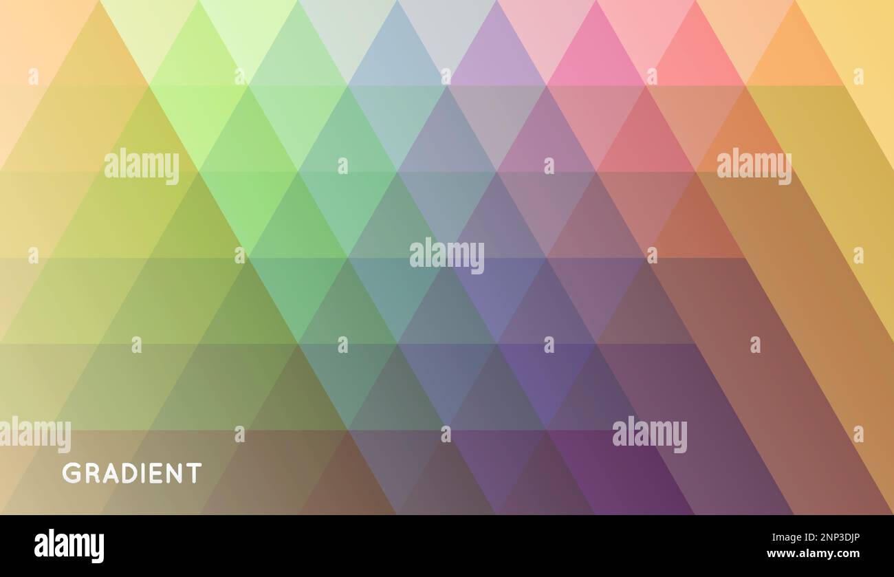 Geometrico astratto dello sfondo. Pattern poligonali con triangoli di colore. 3d illustrazione vettoriale per pubblicità, marketing e presentazione. Illustrazione Vettoriale