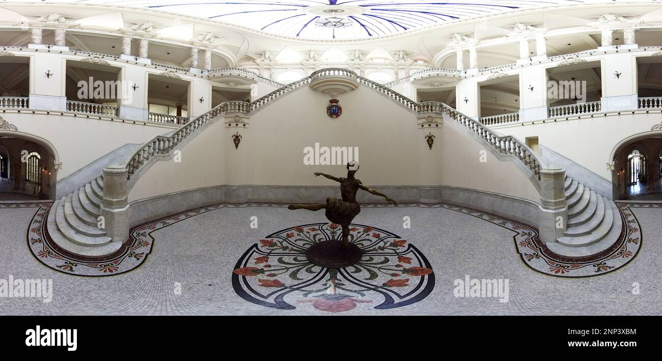 Tappa del Gran Teatro, Balletto Nazionale Cubano, l'Avana, Cuba Foto Stock