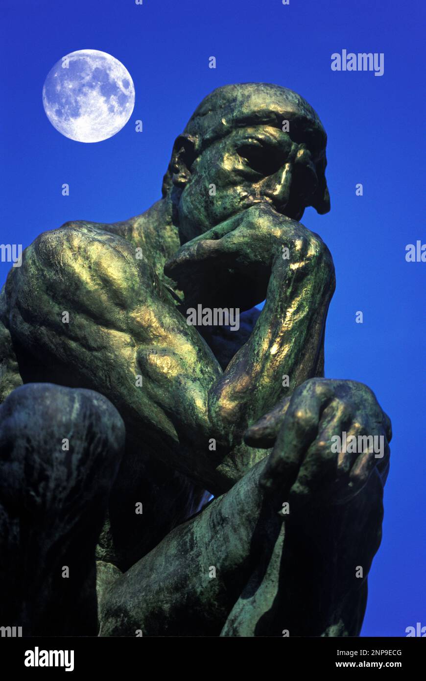 Scultura di pensatore moderna per decorazione, grande figura colorata di pensatore per ornamenti, graffiti colorati creativi, resina d'arte astratta, statua, arte minimalista, per la decorazione del Scultura di pensatore moderna per decorazione, grande figura colorata di pensatore per ornamenti, graffiti colorati creativi, resina d'arte astratta, statua, arte minimalista, per la decorazione del
