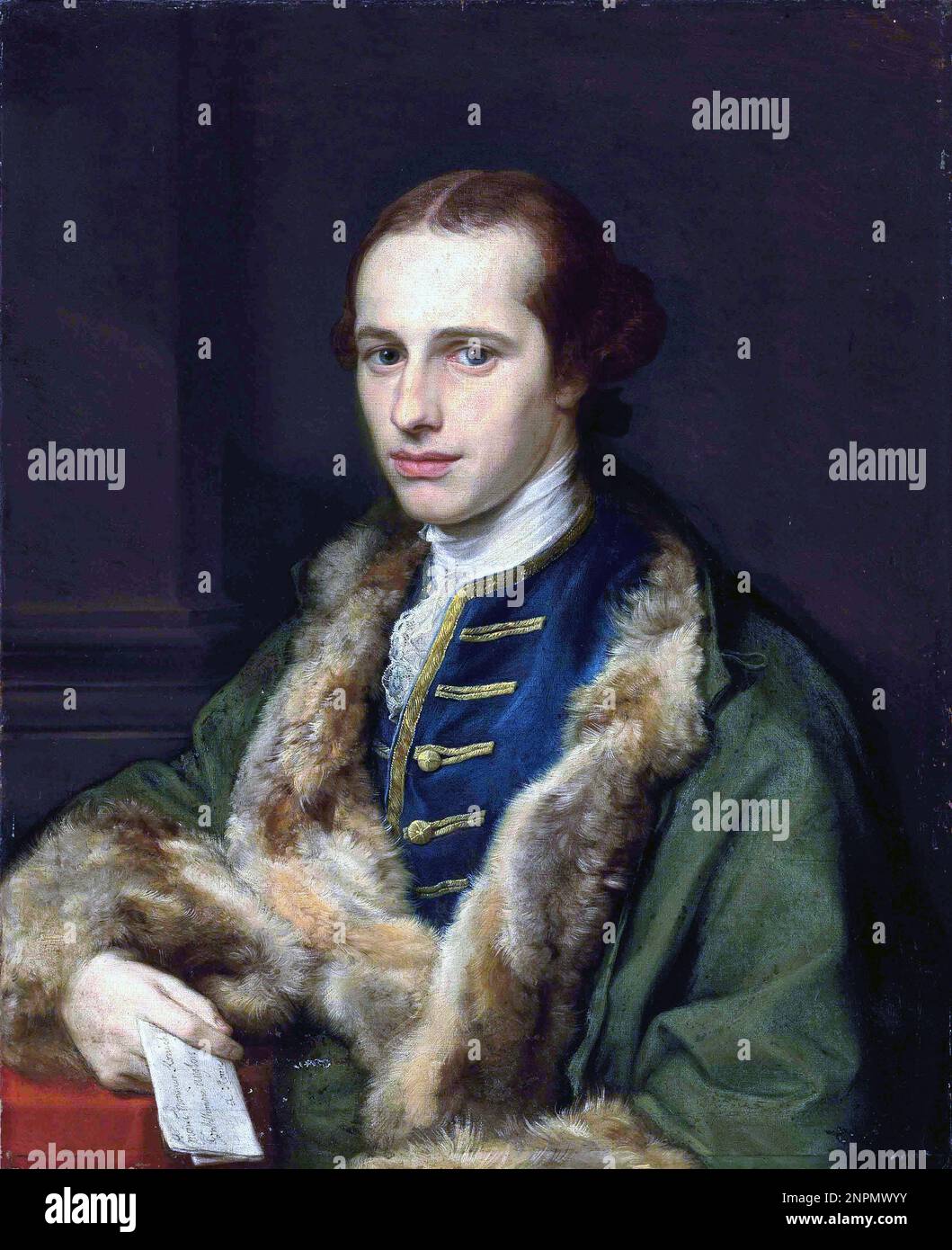 Thomas Kerrich, Reverendo Thomas Kerrich, Thomas Kerrich (1748 – 1828). Dipinto di Pompeo Batoni Foto Stock