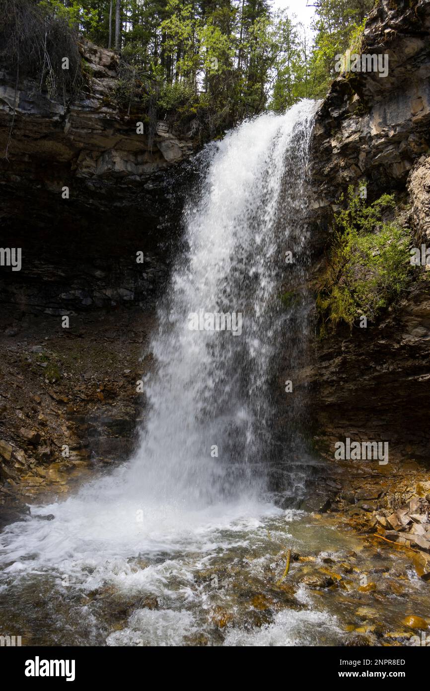 cascata dai colori ricchi e profondi Foto Stock