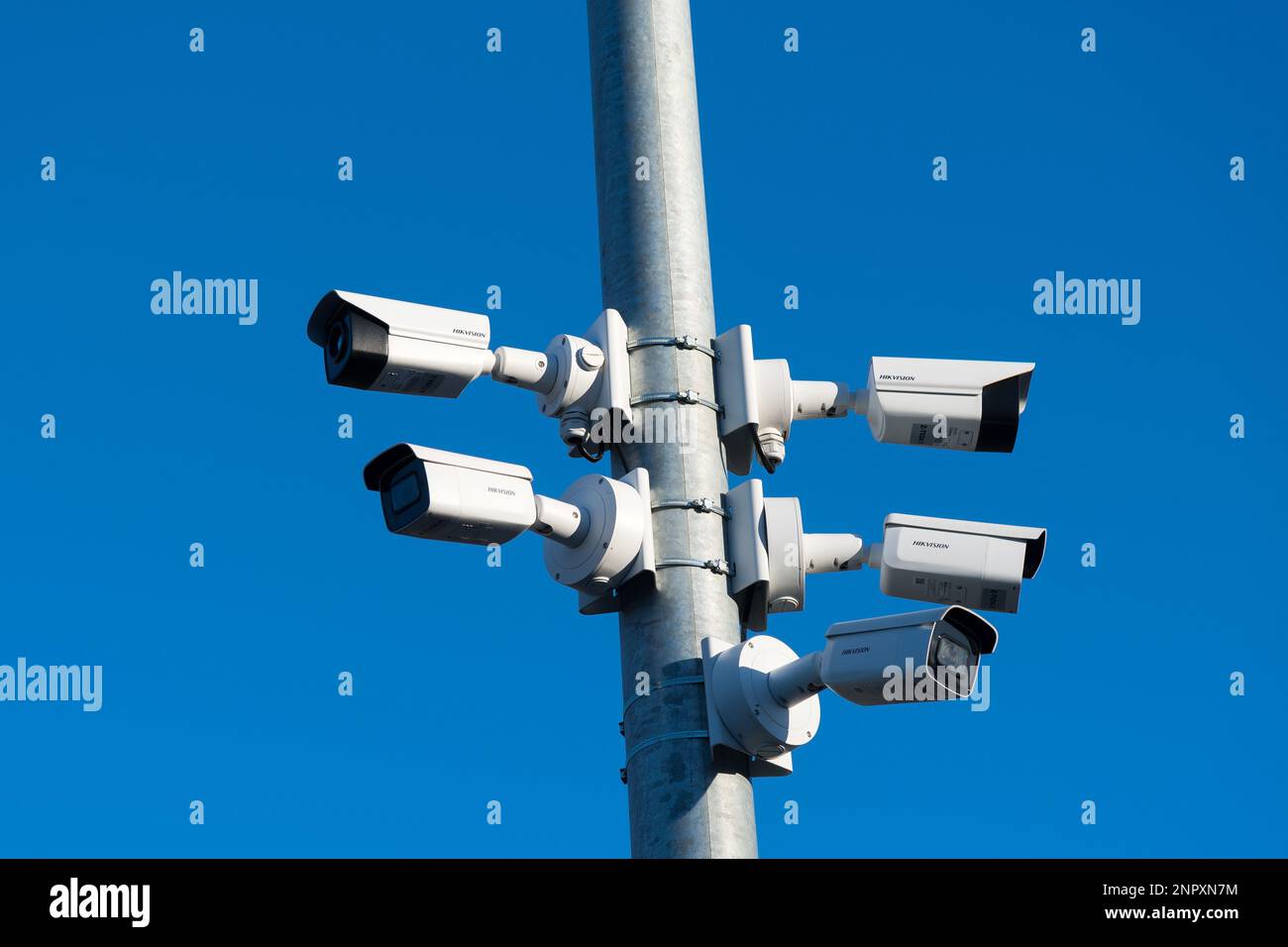 Telecamere TVCC in Polonia © Wojciech Strozyk / Alamy Stock Photo Foto Stock