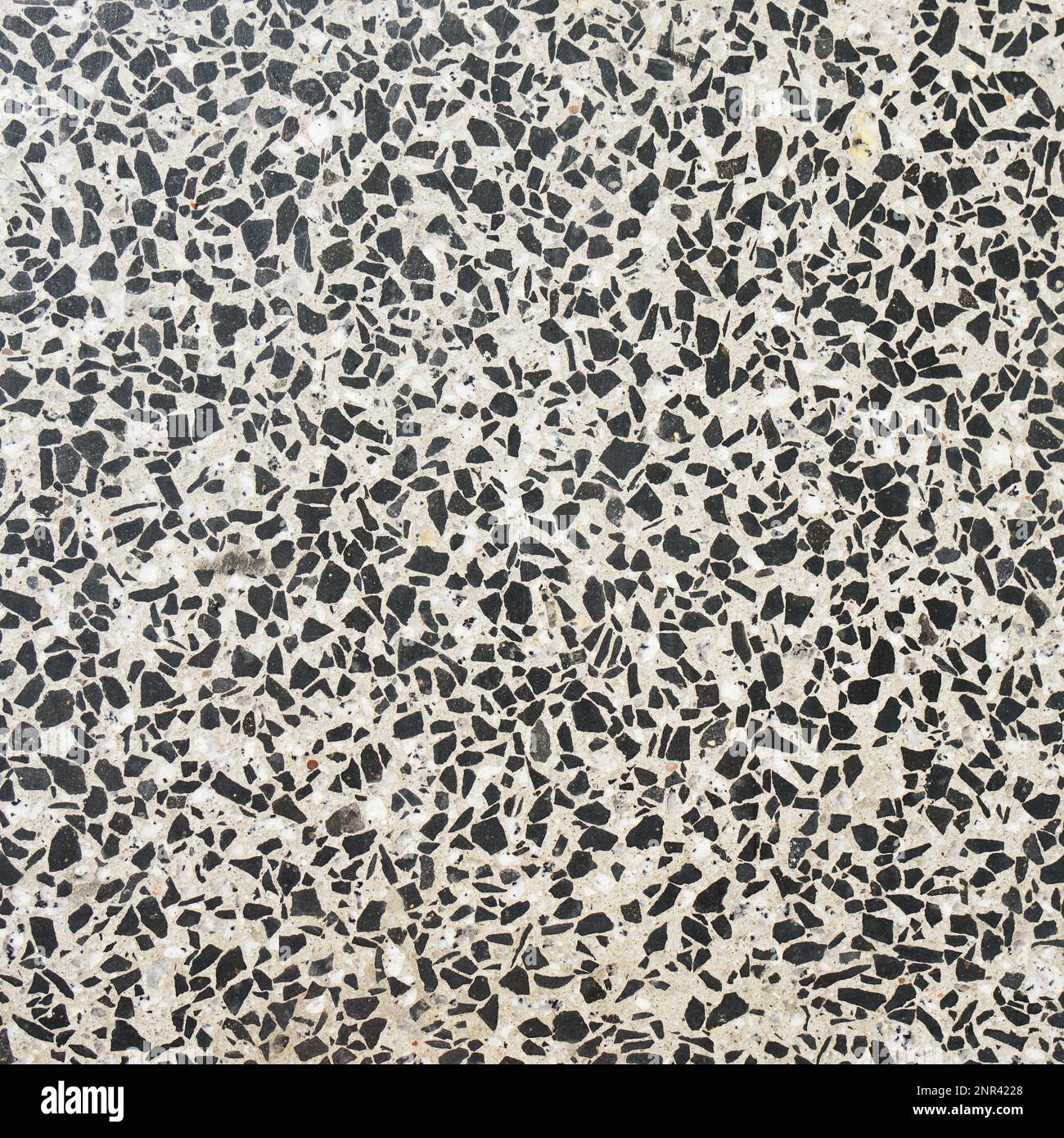 close-up calcestruzzo aggregato esposto texture pattern di fondo Foto Stock