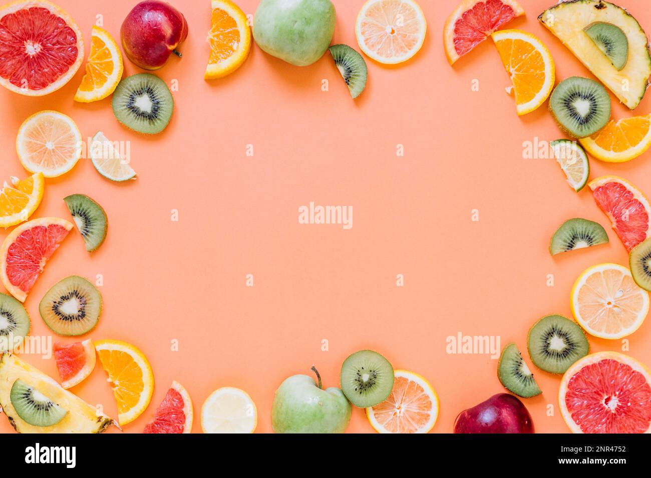 confine da frutta fresca. Foto ad alta risoluzione Foto Stock