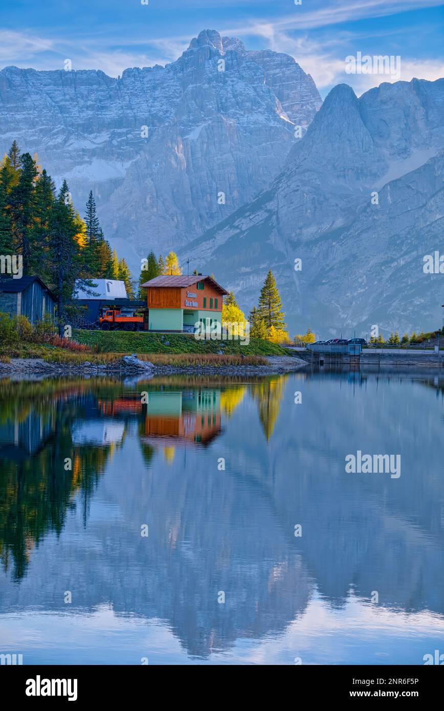 H7J3+W9 Auronzo di Cadore, Provincia di Belluno, Italia preso @Blluno – Alto Adige, Italia Foto Stock