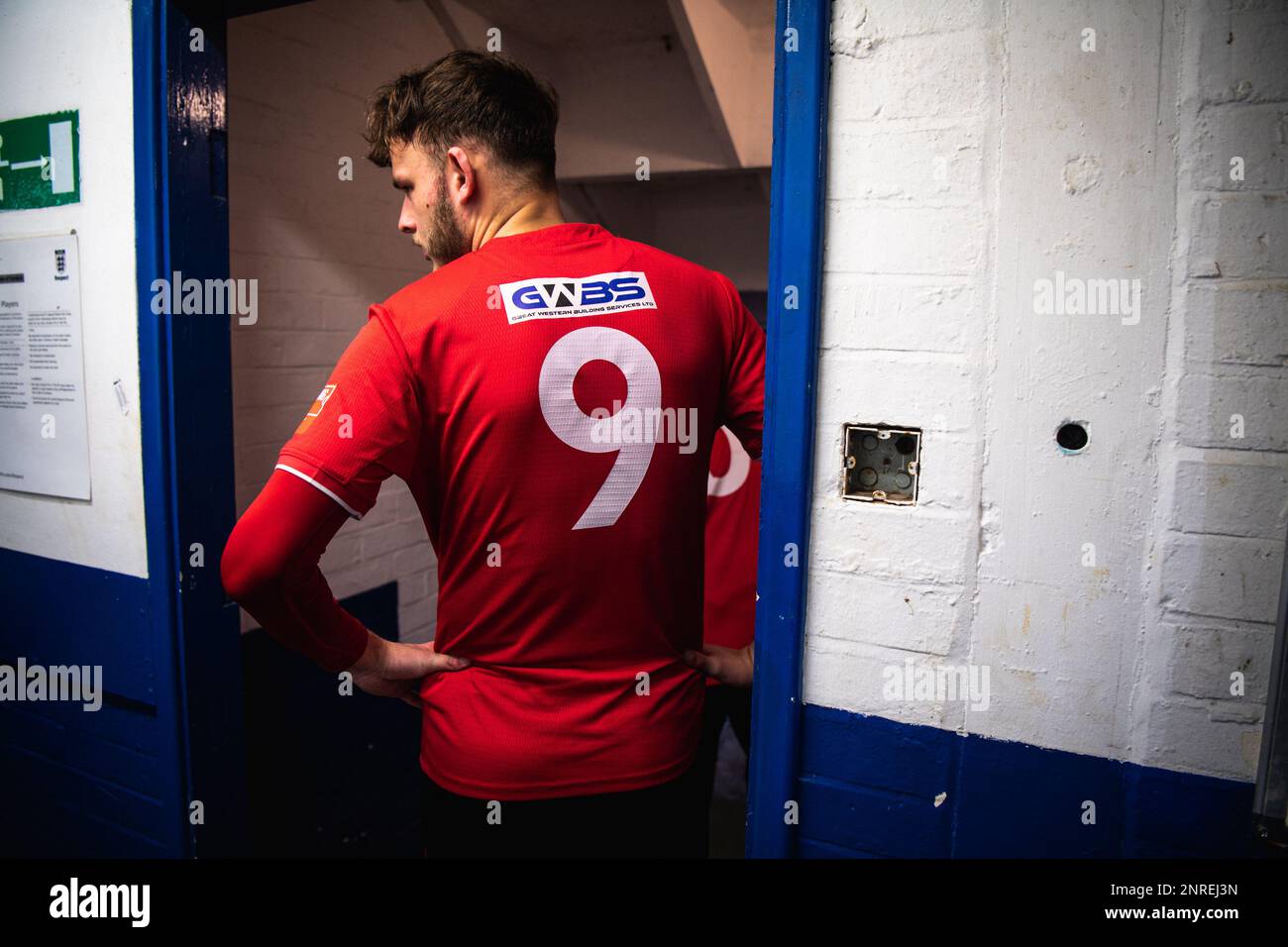 Hertford Town 2 Highworth Town 2, 04/02/2023. Hertingfordbury Park. Divisione 1 della Southern League. Foto Stock