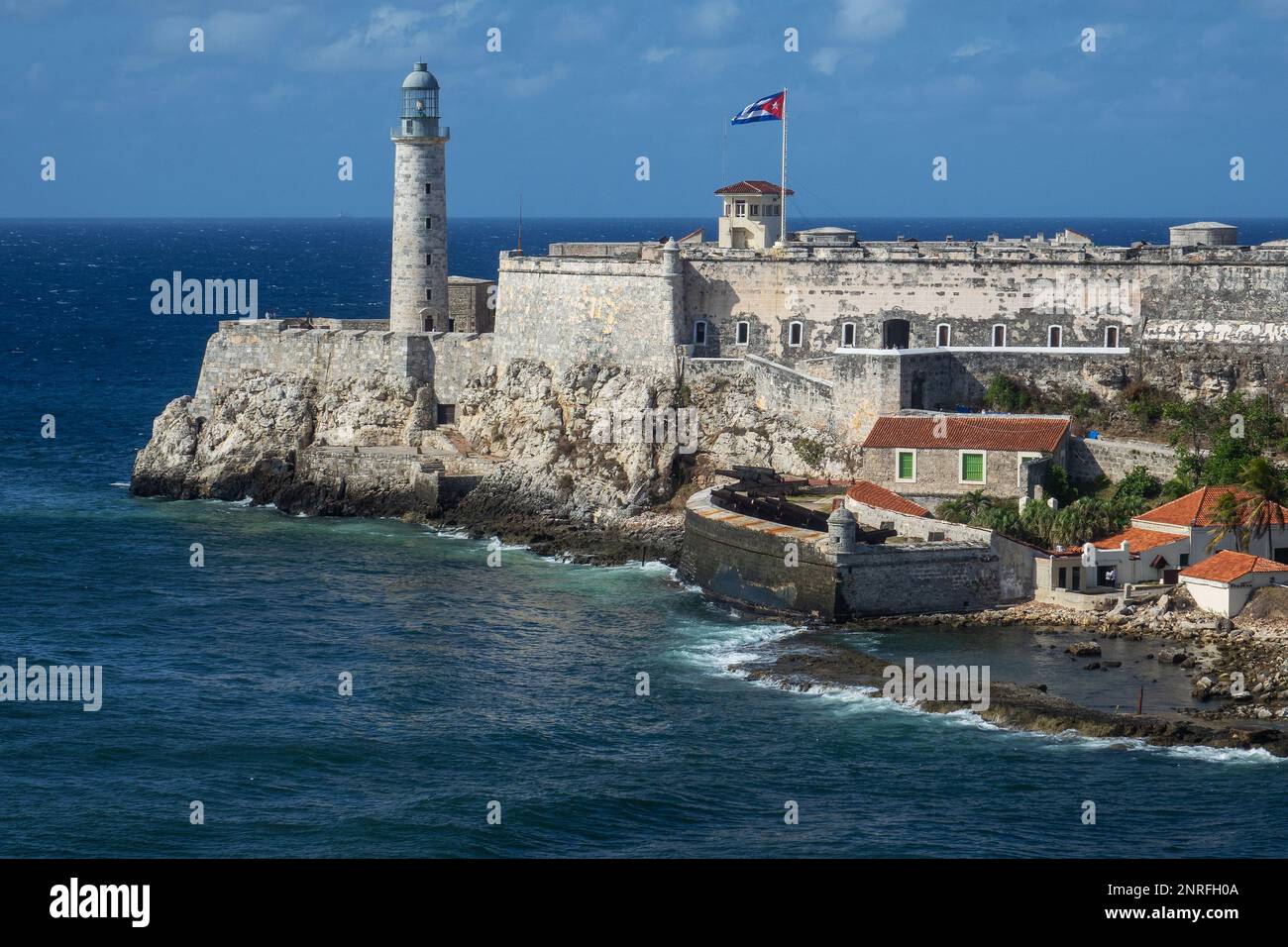 Caraibi, Cuba, l'Avana, Morro forte Foto Stock