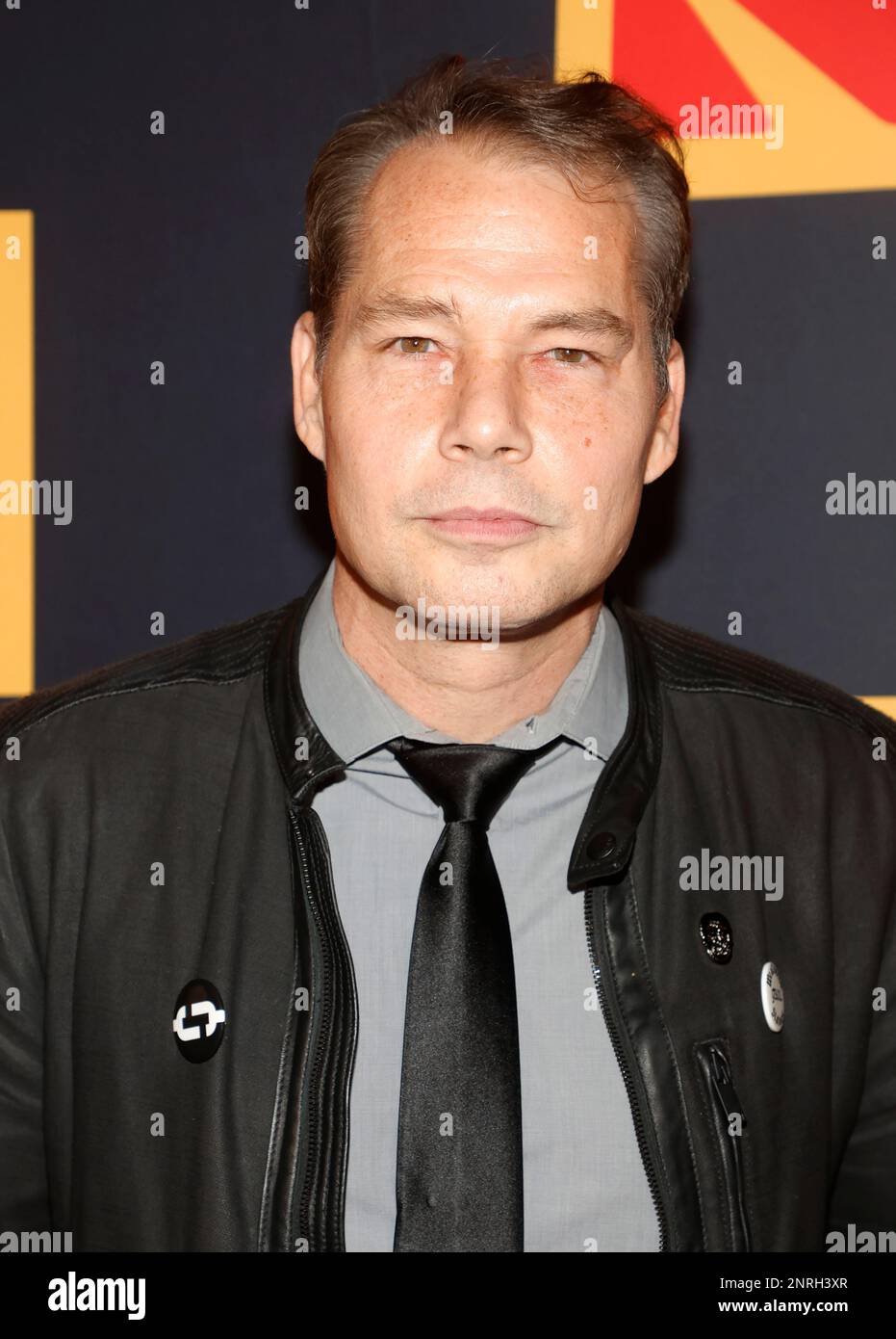 Los Angeles, California. 26th Feb, 2023. Shepard Fairey al quinto premio annuale Kodak Film Awards presso l'ASC Clubhouse di Los Angeles, California, il 26 febbraio 2023. Credit: Faye Sadou/Media Punch/Alamy Live News Foto Stock