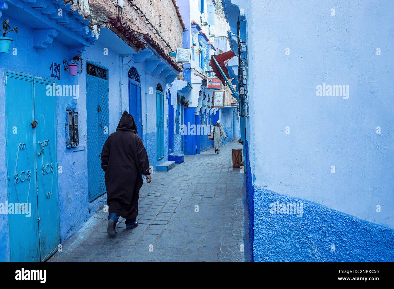 Chefchaouen, medina. Il Marocco Foto Stock