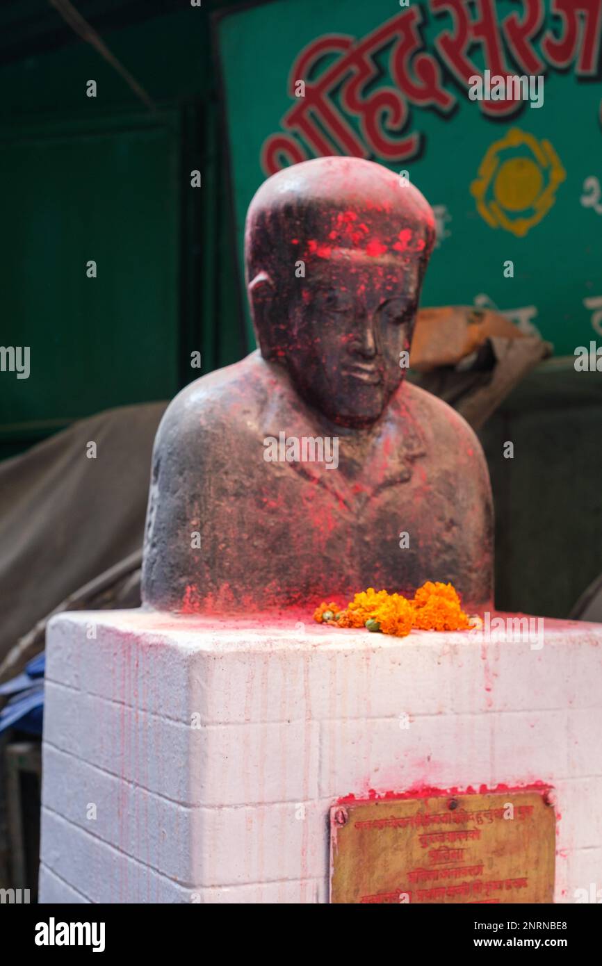 Kathmandu, Nepal, 04 23 2022: Idolo religioso a Kathmandu Foto Stock