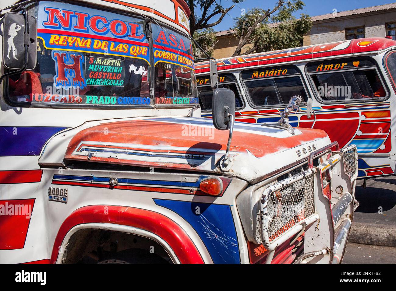 Scena di strada, La Cancha mercato, Cochabamba Bolivia Foto Stock