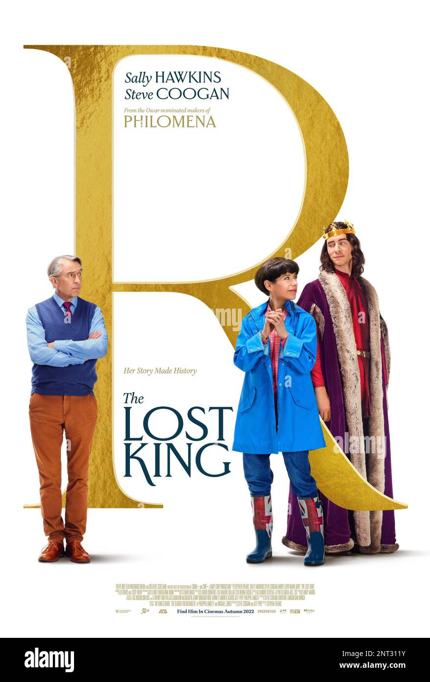 Il poster del film Lost King Foto Stock