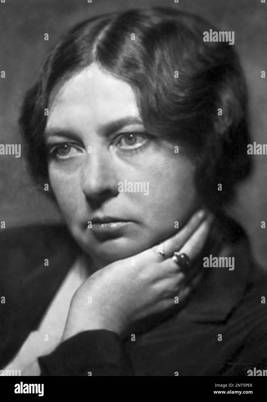 SIGRID UNDSET (1882-1949) romanziere danese-norvegese Foto Stock