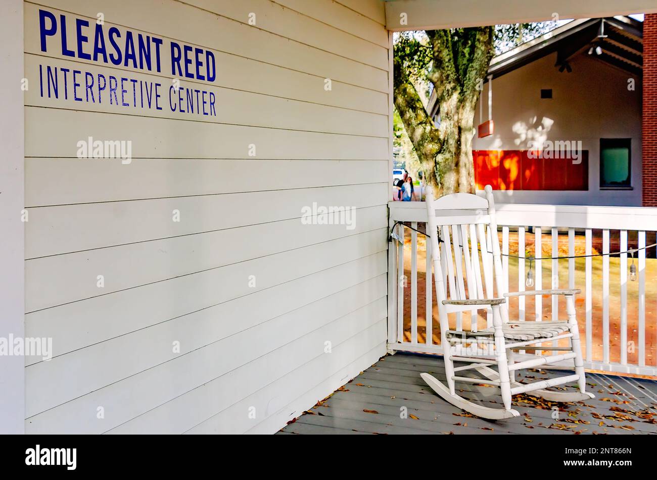 Il Pleasant Reed Interpretive Center è raffigurato al Museo d'Arte OHR-o'Keefe, 22 febbraio 2023, a Biloxi, Mississippi. Foto Stock