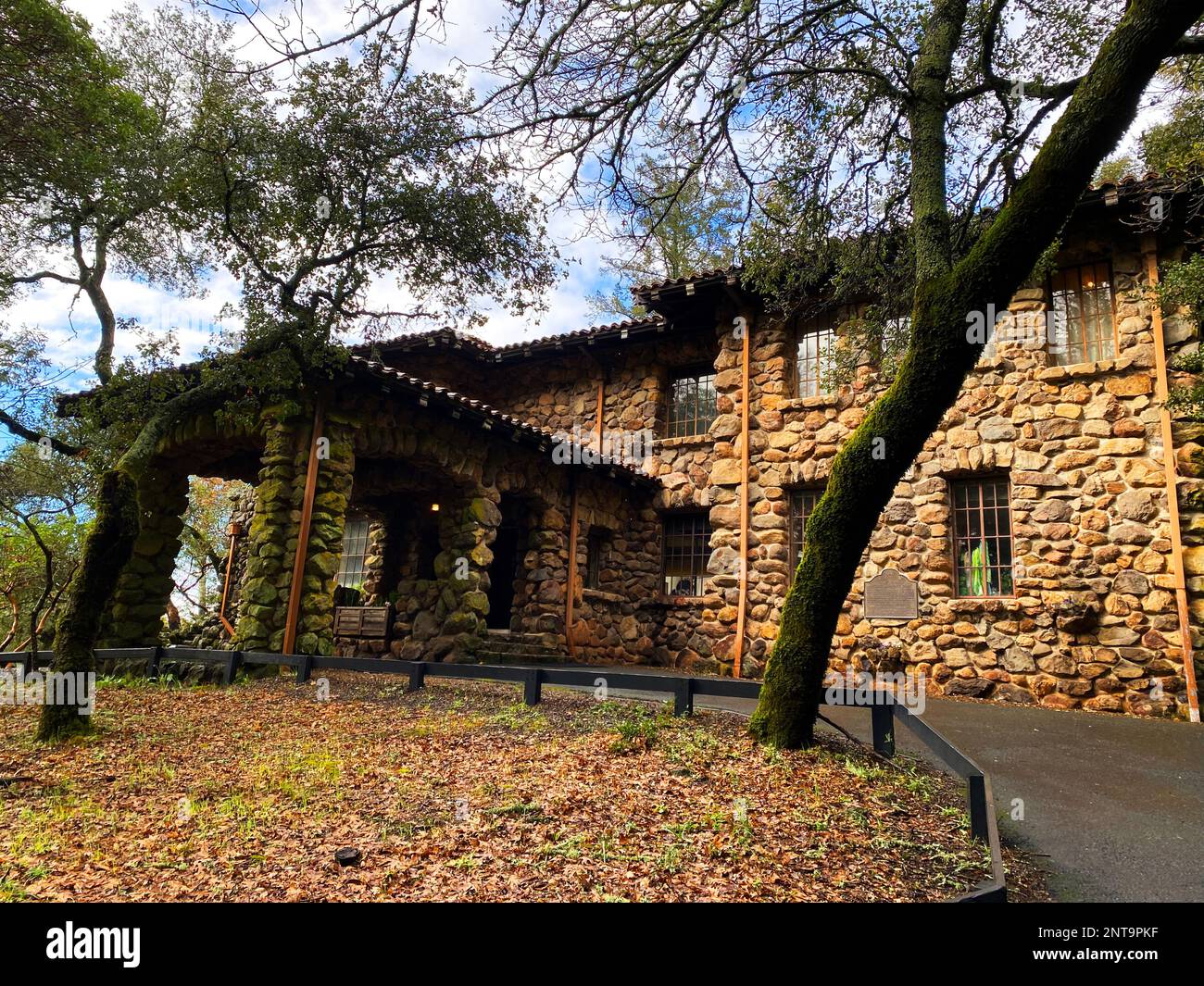 Museo Jack London presso il Jack London state Park vicino al monte Sonoma in California Foto Stock