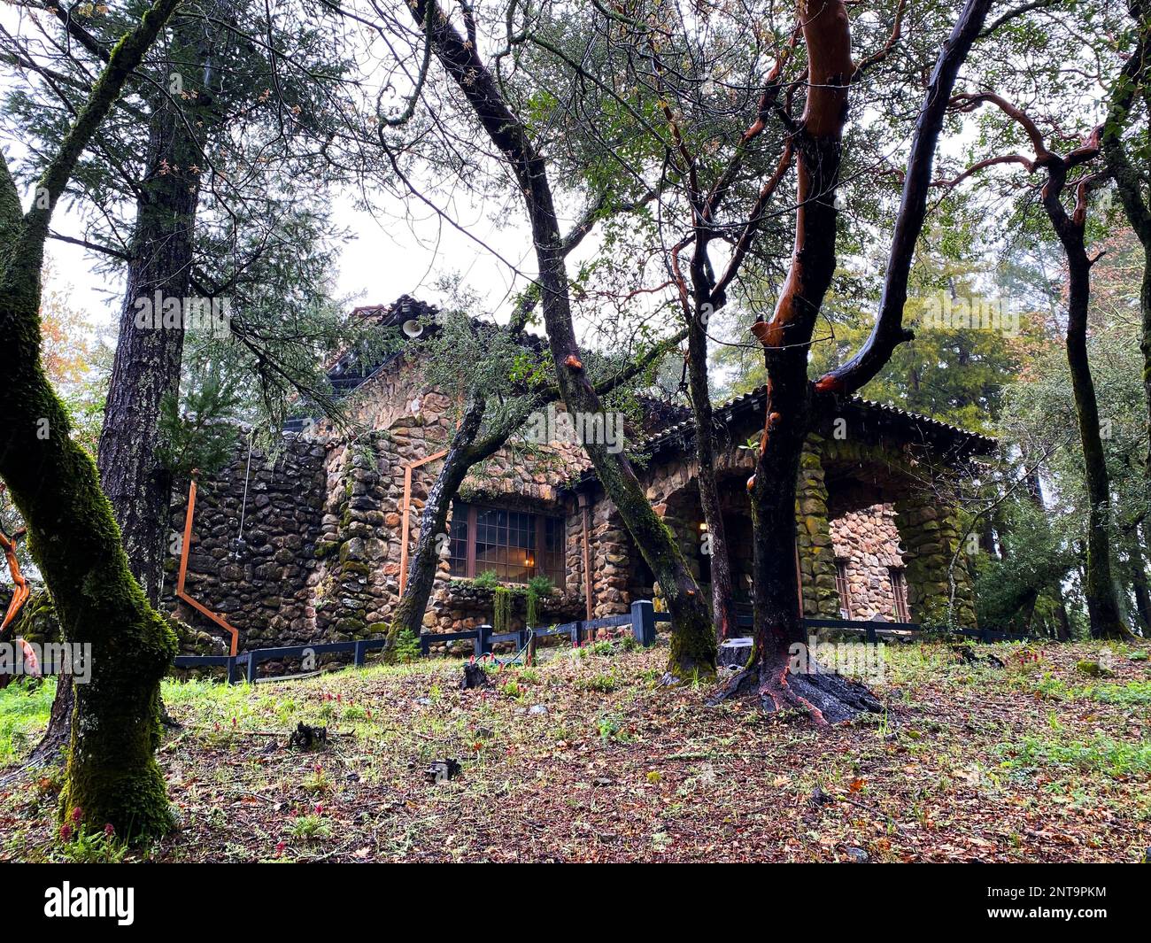 Museo Jack London presso il Jack London state Park vicino al monte Sonoma in California Foto Stock