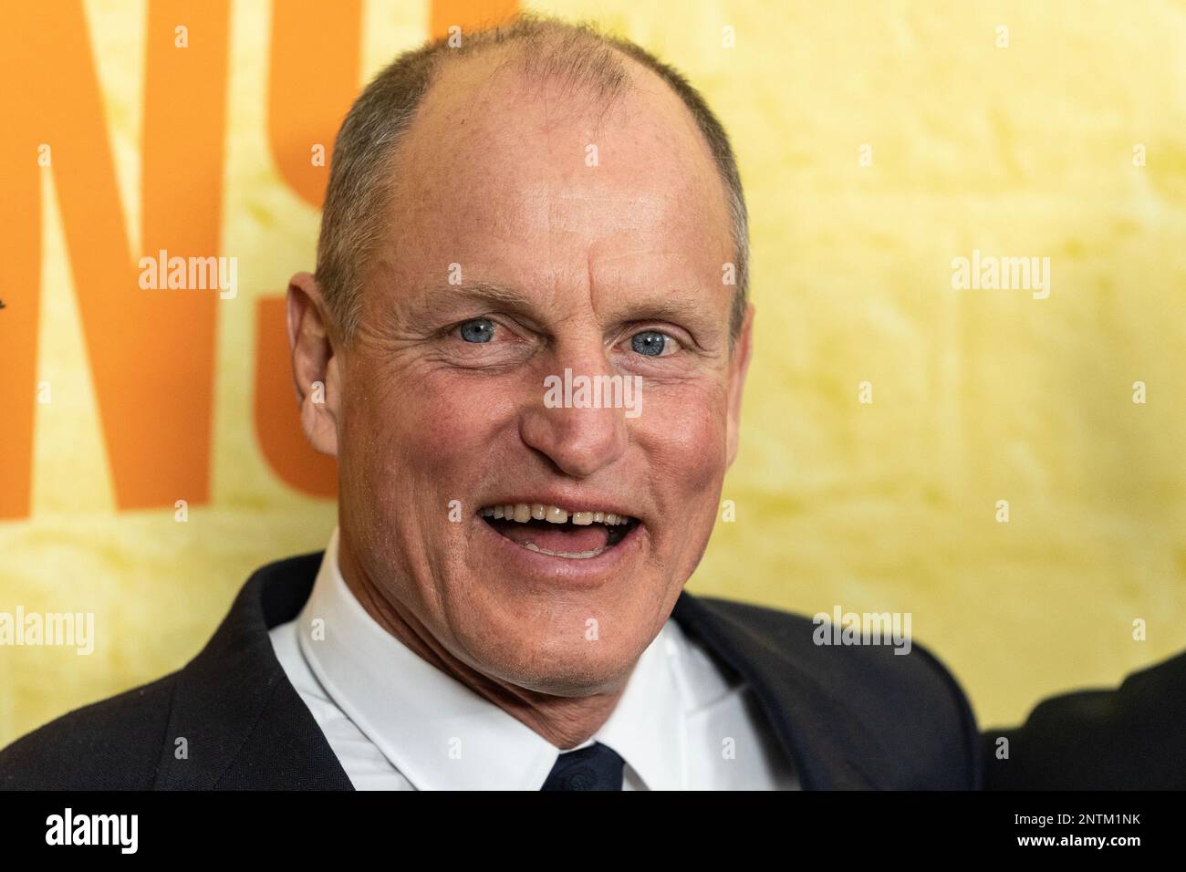 New York, Stati Uniti. 28th Feb, 2023. Woody Harrelson partecipa alla prima di 'Champions' all'AMC Lincoln Square Theater di New York il 27 febbraio 2023. (Foto di Lev Radin/Sipa USA) Credit: Sipa USA/Alamy Live News Foto Stock
