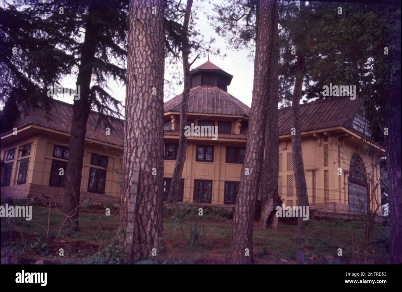 Case in Shilong, Meghalaya, India Foto Stock