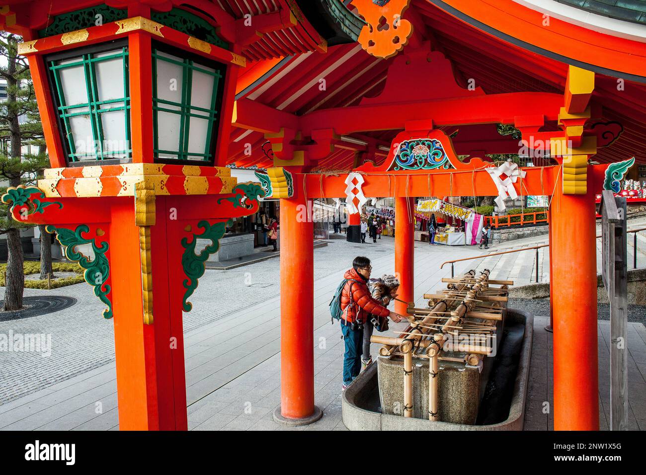 Fushimi Inari-Taisha santuario,Kyoto, Giappone Foto Stock