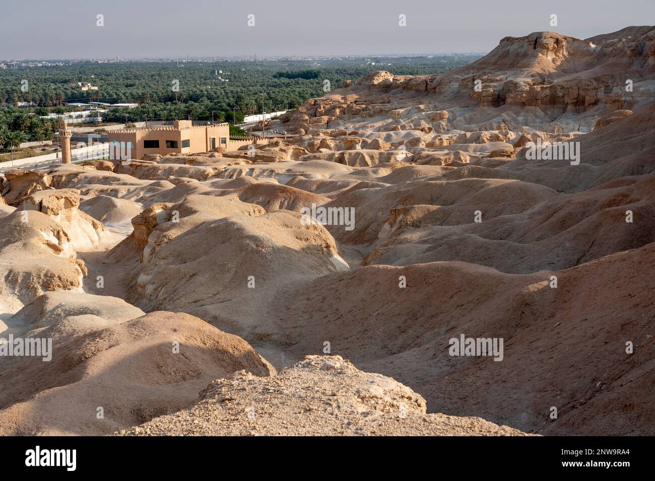Al Qarah Mountain, luogo bello e storico per visitare e fare un trekking, Arabia Saudita, 19 gennaio 2022. (Foto CTK/Ondrej Zaruba) Foto Stock