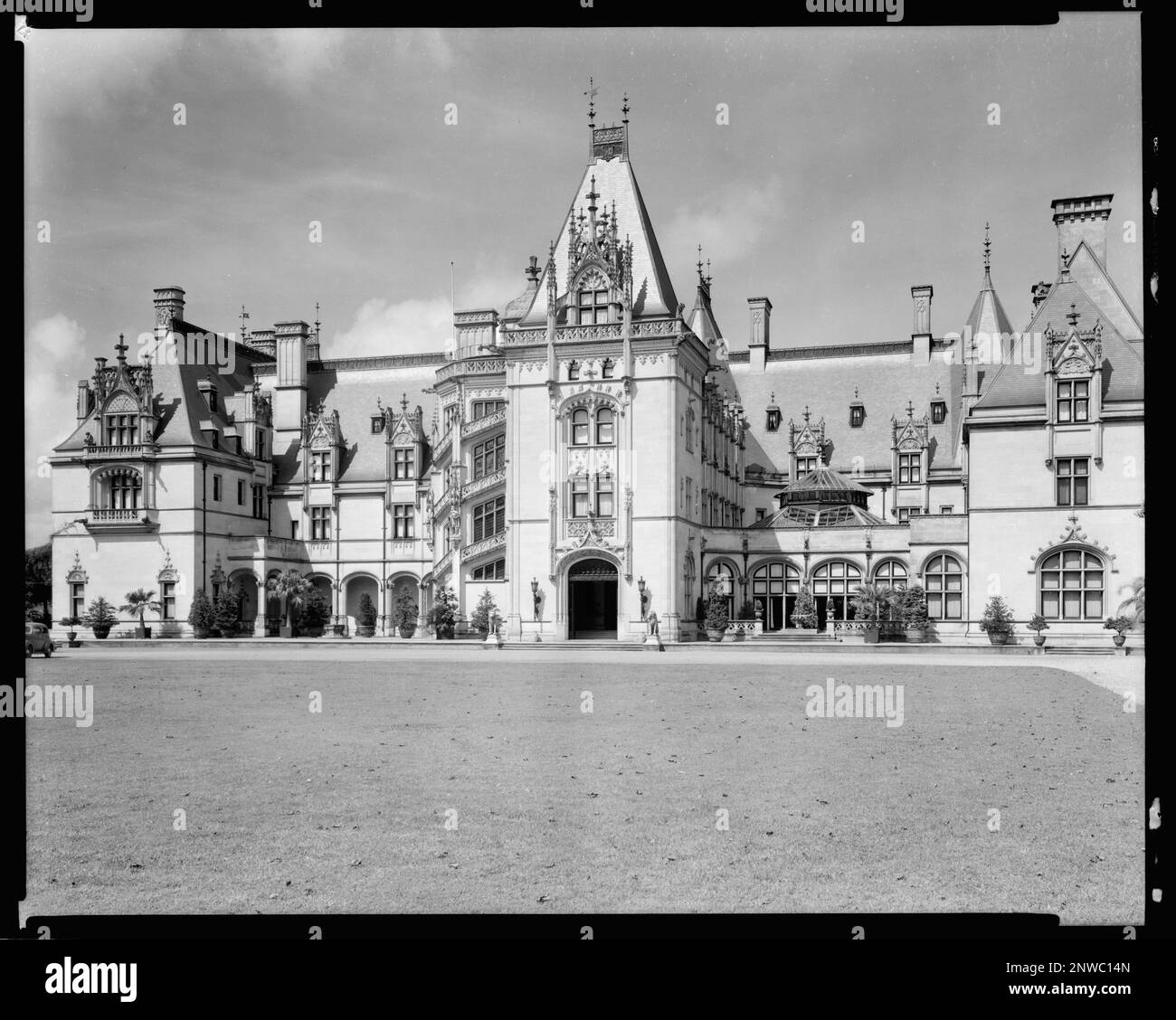 Biltmore, Asheville, Buncombe County, Carolina del Nord. Carnegie Survey of the Architecture of the South. Stati Uniti, Carolina del Nord, Buncombe County, Asheville, Estates. Foto Stock