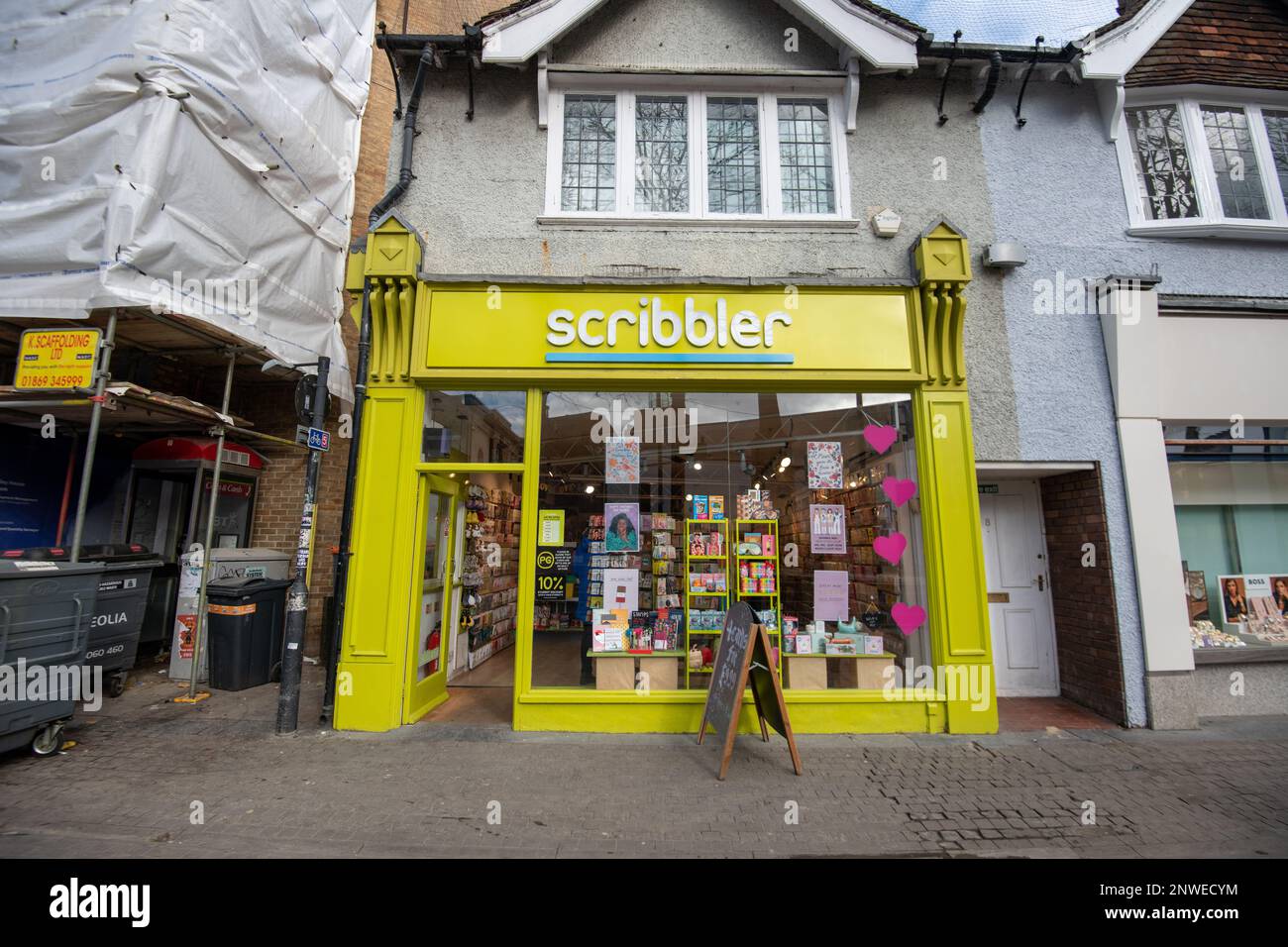 Scribbler, Oxford Foto Stock