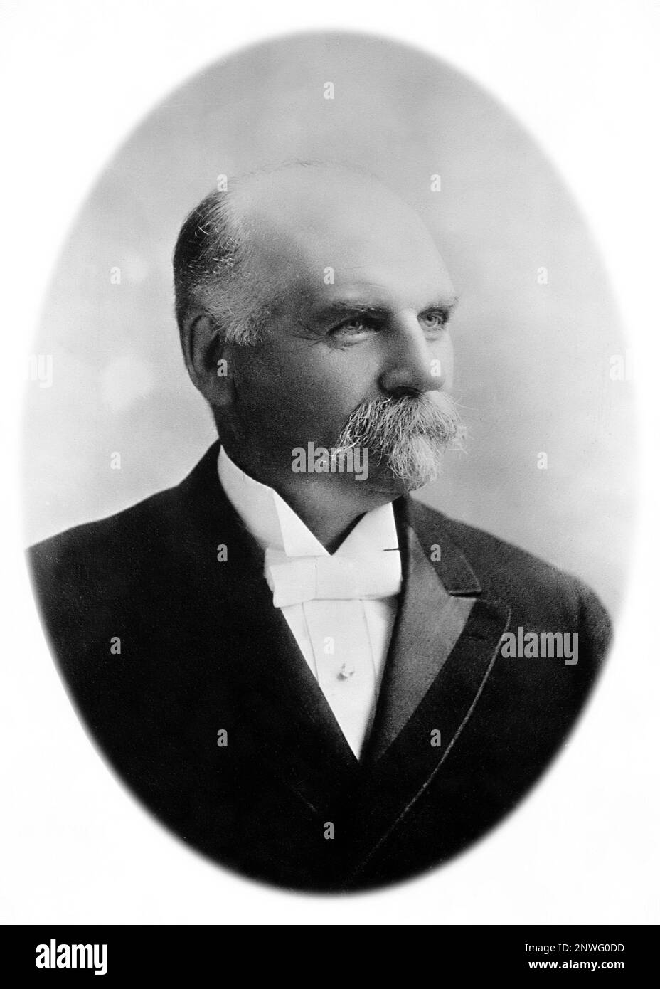 Thaddeus Lowe, Thaddeus Sobieski Constantine Lowe (1832 – 1913), Professor T. S. C. Lowe, scienziato e inventore americano Foto Stock