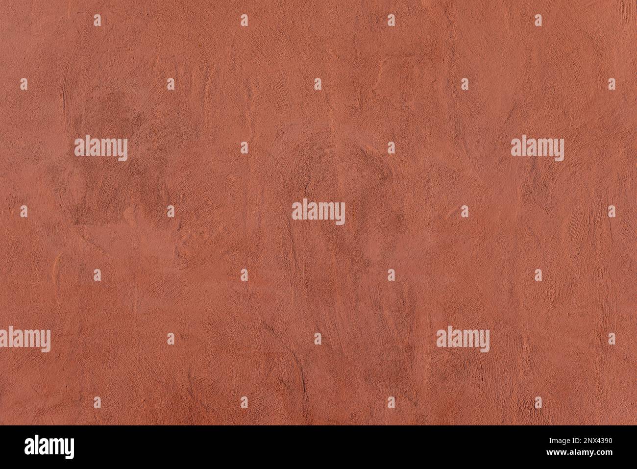 Struttura di intonaco decorativo rosa o calcestruzzo. Parete in stucco di colore rosa verniciato con spazio copia Foto Stock