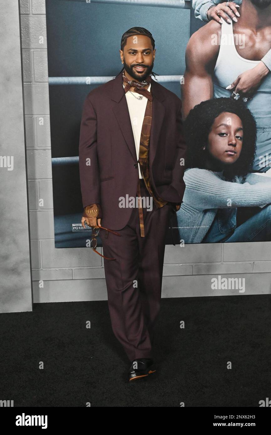 Hollywood, California, Stati Uniti. 27th Feb, 2023. Big Sean partecipa alla Los Angeles Premiere di 'CREED III' al TCL Chinese Theatre il 27 febbraio 2023 a Hollywood, California. Credit: Jeffrey Mayer/JTM Photos/Media Punch/Alamy Live News Foto Stock