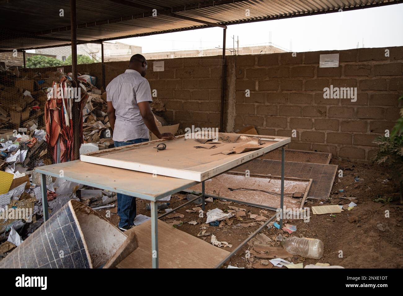 Nicolas Remene / le Pictorium - Bamako - Mali: Urbanizzazione, sviluppo e cambiamenti climatici - 18/2/2021 - Mali / Distretto Bamako / Bamako - The Foto Stock