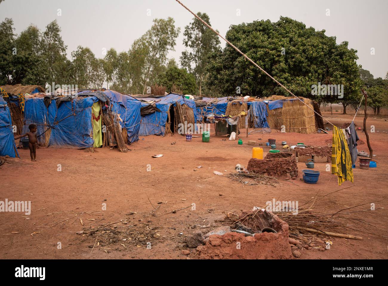 Nicolas Remene / le Pictorium - dislocamento in Mali: Sfollati interni - 18/2/2021 - Mali / Distretto Bamako / Bamako - internamente di Foto Stock