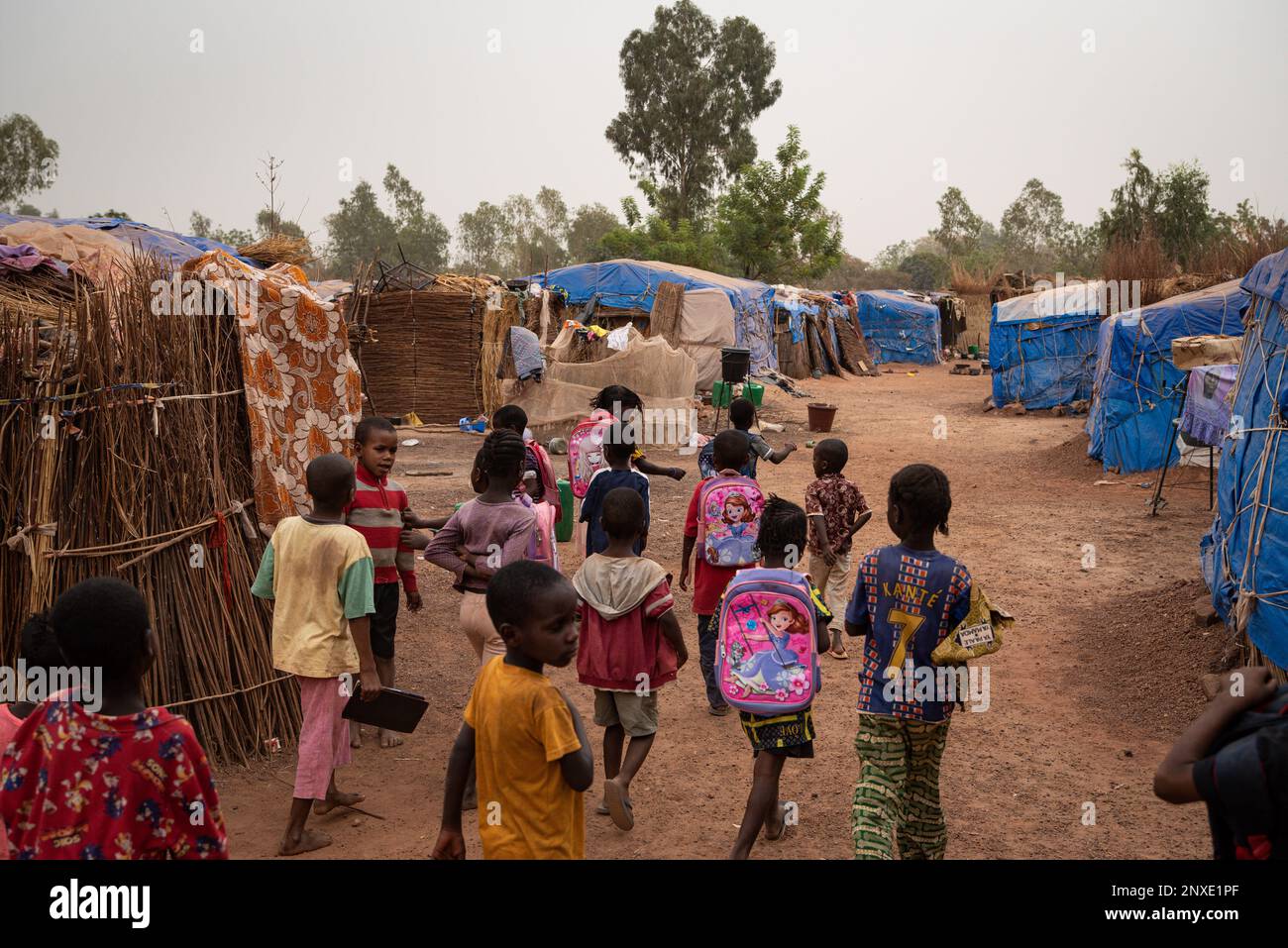 Nicolas Remene / le Pictorium - dislocamento in Mali: Sfollati interni - 18/2/2021 - Mali / Distretto Bamako / Bamako - internamente di Foto Stock