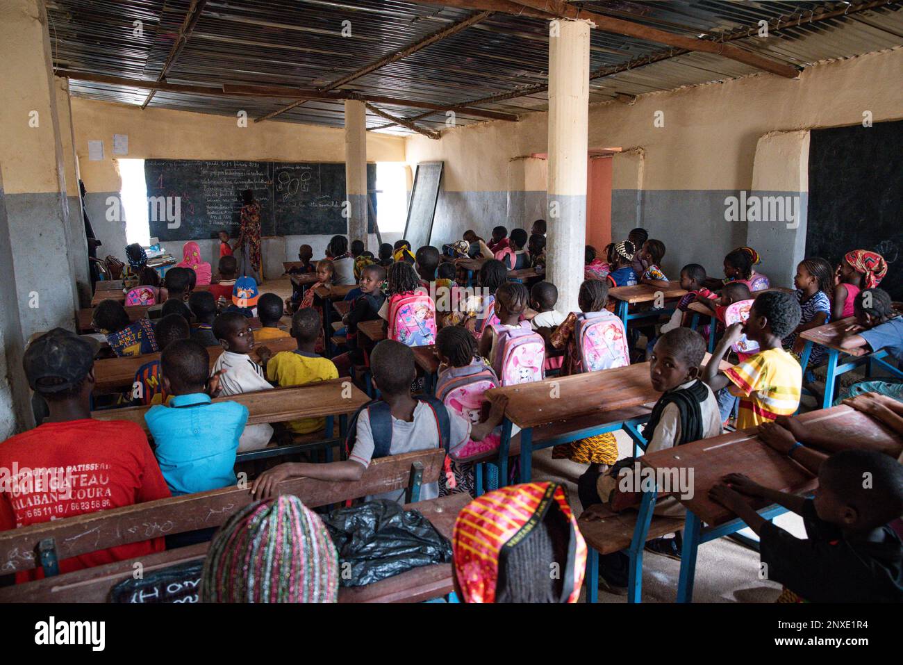 Nicolas Remene / le Pictorium - dislocamento in Mali: Sfollati interni - 18/2/2021 - Mali / Distretto Bamako / Bamako - internamente di Foto Stock