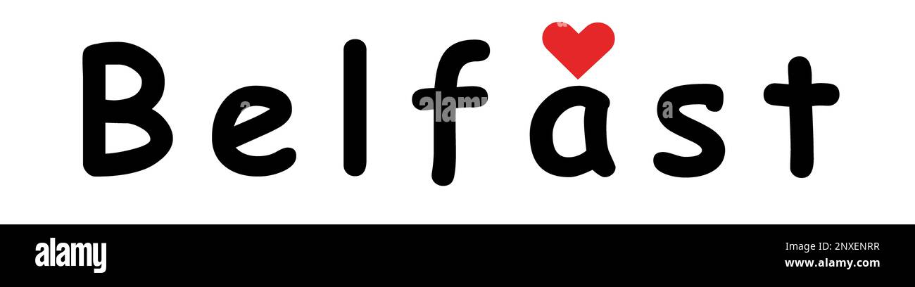 Mi piace. Design per viaggi in città Foto Stock