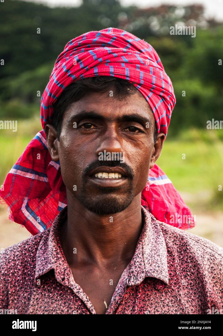 Ritratto del popolo del Bangladesh a Dhaka, Bangladesh. Foto Stock