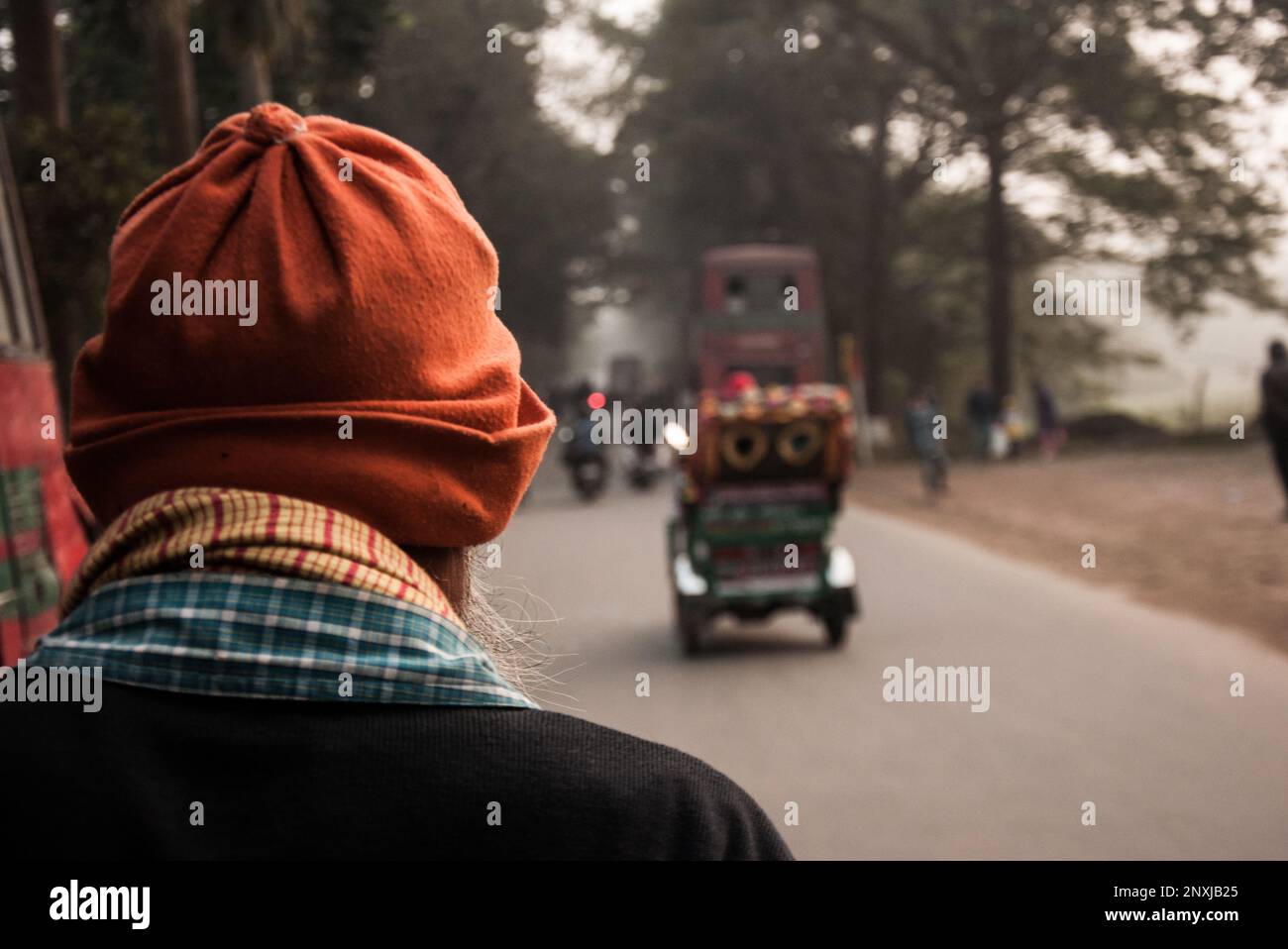 Ritratto del popolo del Bangladesh a Dhaka, Bangladesh. Foto Stock