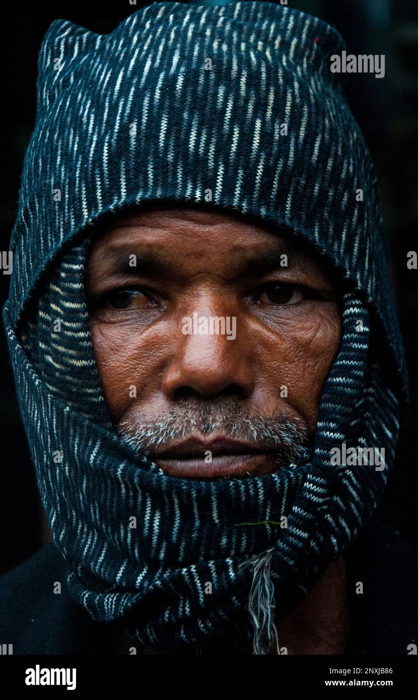 Ritratto del popolo del Bangladesh a Dhaka, Bangladesh. Foto Stock