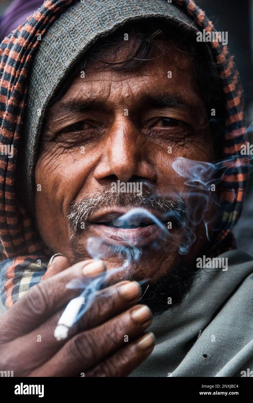 Ritratto del popolo del Bangladesh a Dhaka, Bangladesh. Foto Stock