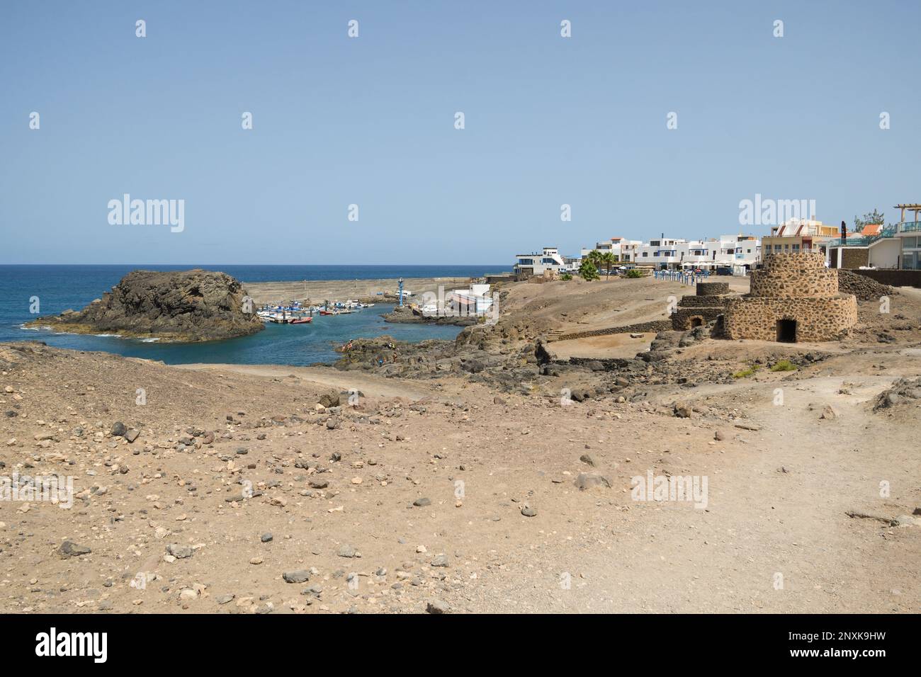 El Cotillo costa e spiagge a Fuerteventura Foto Stock