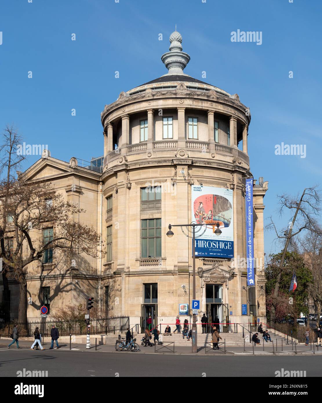Museo Guimet in piazza Iena a Parigi, Francia Foto Stock