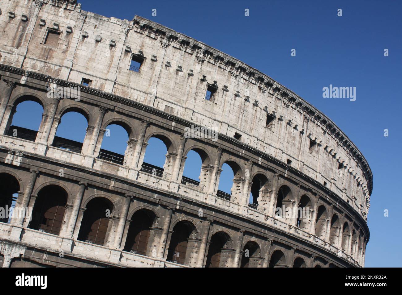 Colosseo, Roma, Italia Foto Stock